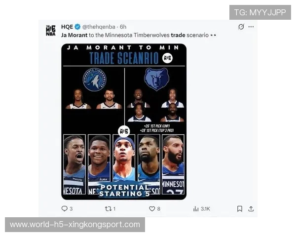 逼宫离队！莫兰特三大下家曝光！快船森林狼抢人，联手KD成最优解